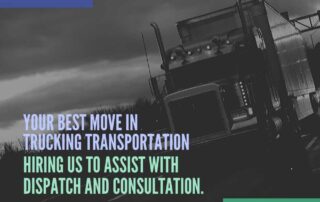 using a trucking dispatch company m&j truck dispatch consulting and training